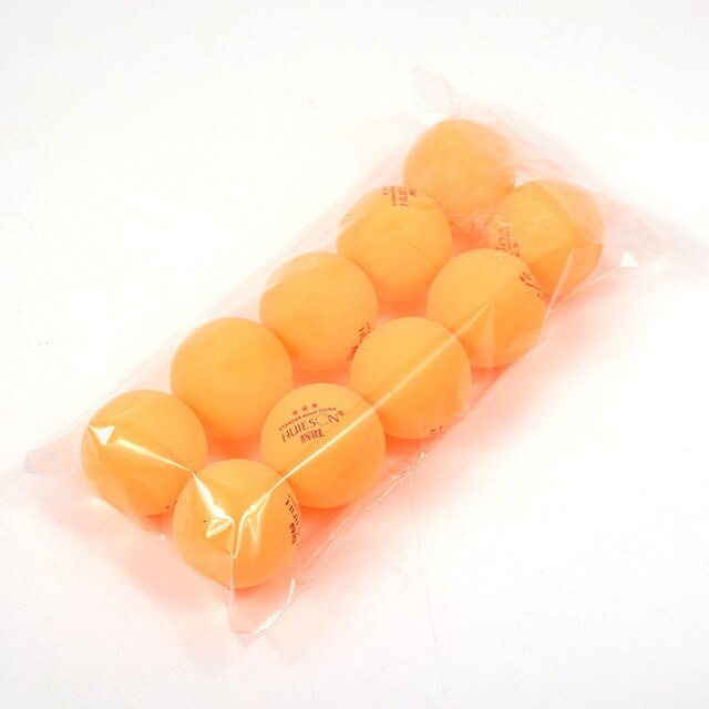 10pcs Material Table Tennis Ball 40+mm Diameter 2.8g 3 Star ABS Plastic Ping Pong Balls for Table Tennis Training: Yellow