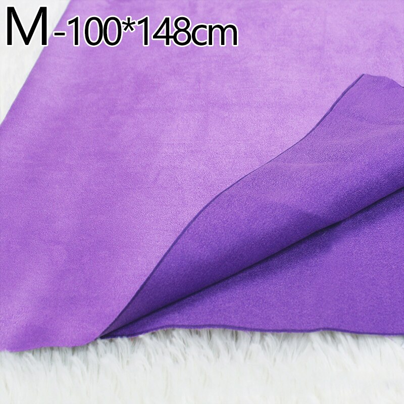 Tissu en Faux cuir suédé synthétique imperméable, 100x148cm, pour vêtement, bricolage, matériel de couture: 13