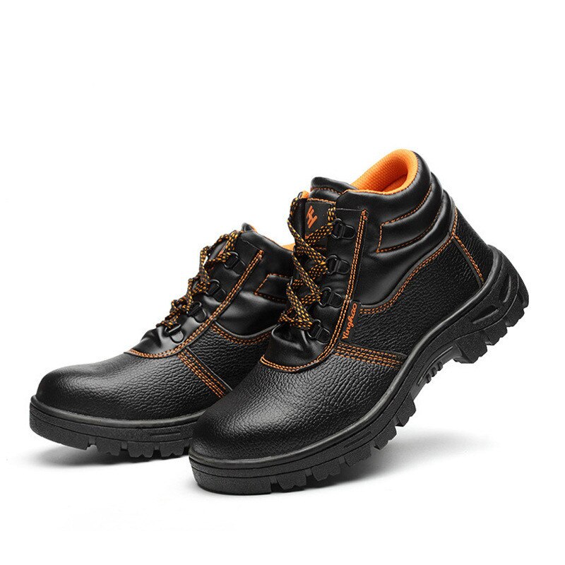 Nouvelles bottines hommes bottes travail botte de sécurité Anti-fracassant Piercing bottes d'hiver chaussures indestructibles chaussures en acier orteil chaussures bottes de sécurité