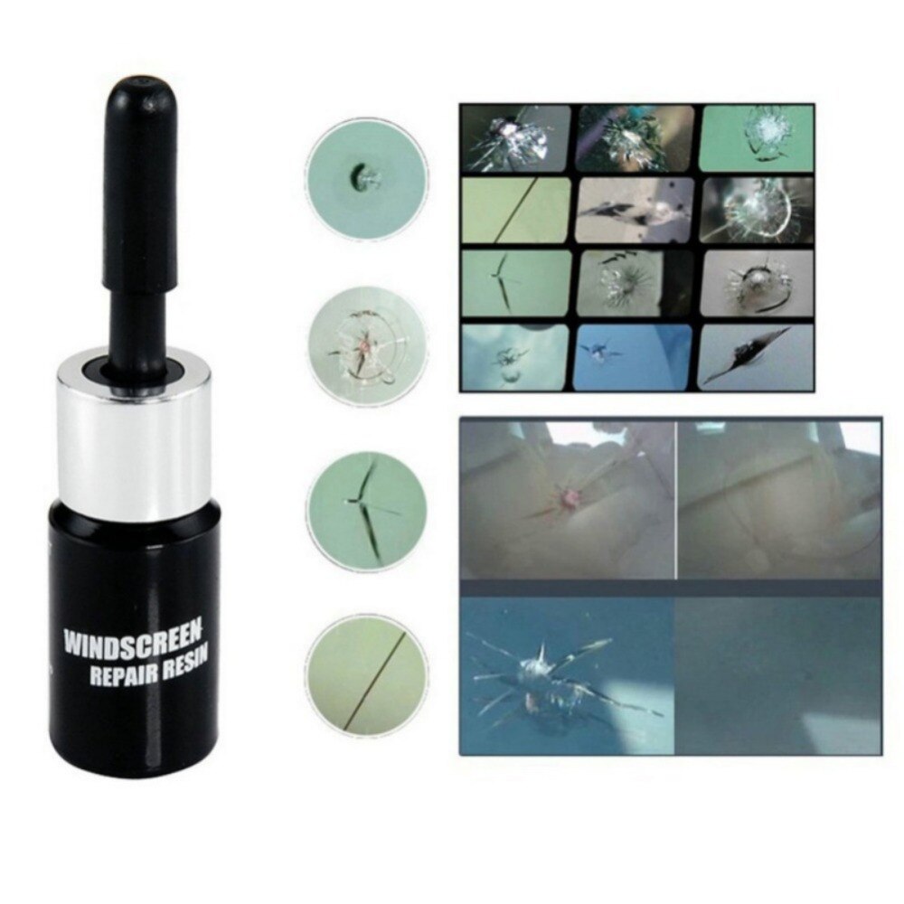 Auto Voorruit Reparatie Kit DIY Voorruit Fix Scheuren Venster Glas Krassen Herstellen Tool