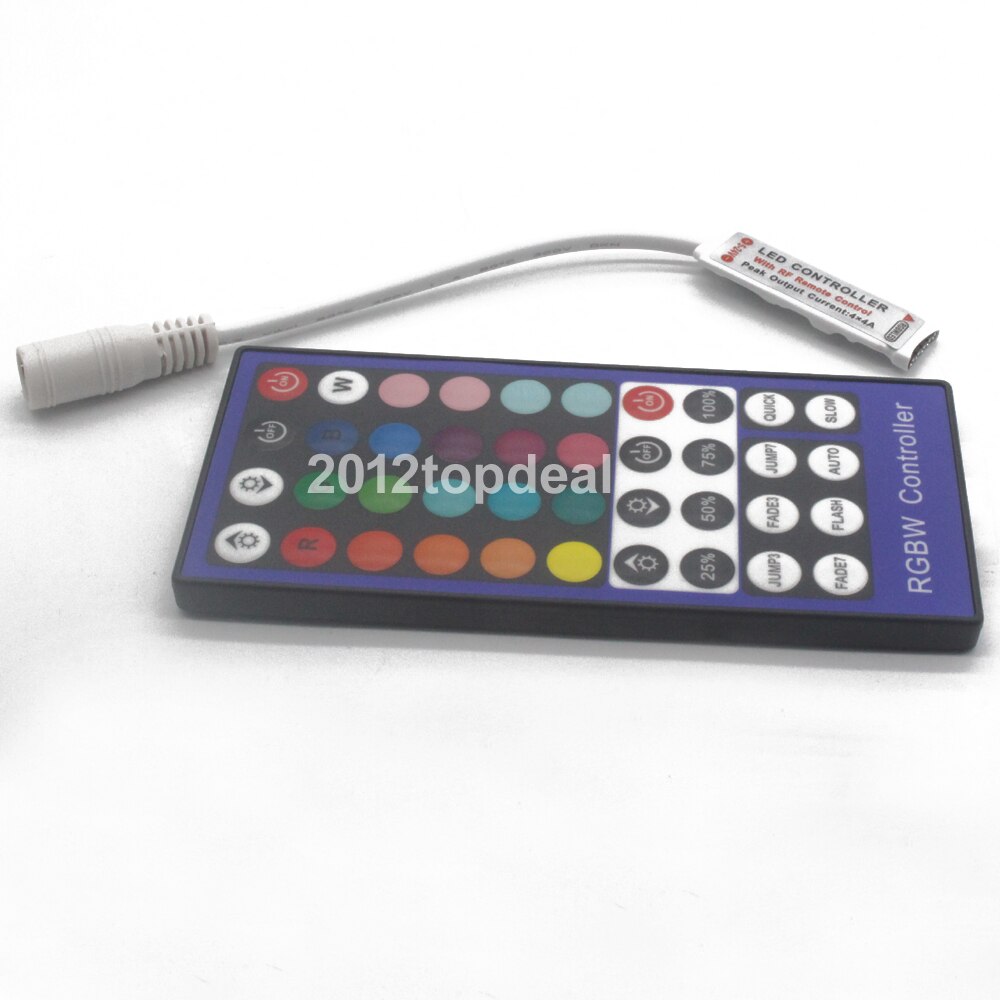 40key IR/RF RGBW LED controller 5 Pin 2A x 4 channel Dimmer For RGBW LED strip