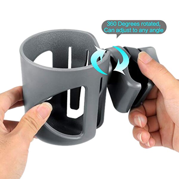 Portavasos de exterior para Scooter, portabotellas para cochecito de bebé, portabotellas para bicicleta, portabotellas de 360 grados, portabotellas para Scooters, Bicy