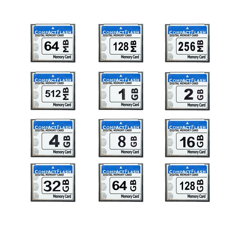 Originele hoge snelheid compact flash kaart 128mb 256mb 512mb 1gb 2bg cf-kaart voor slr dslr-camera industriële apparatuur ipc