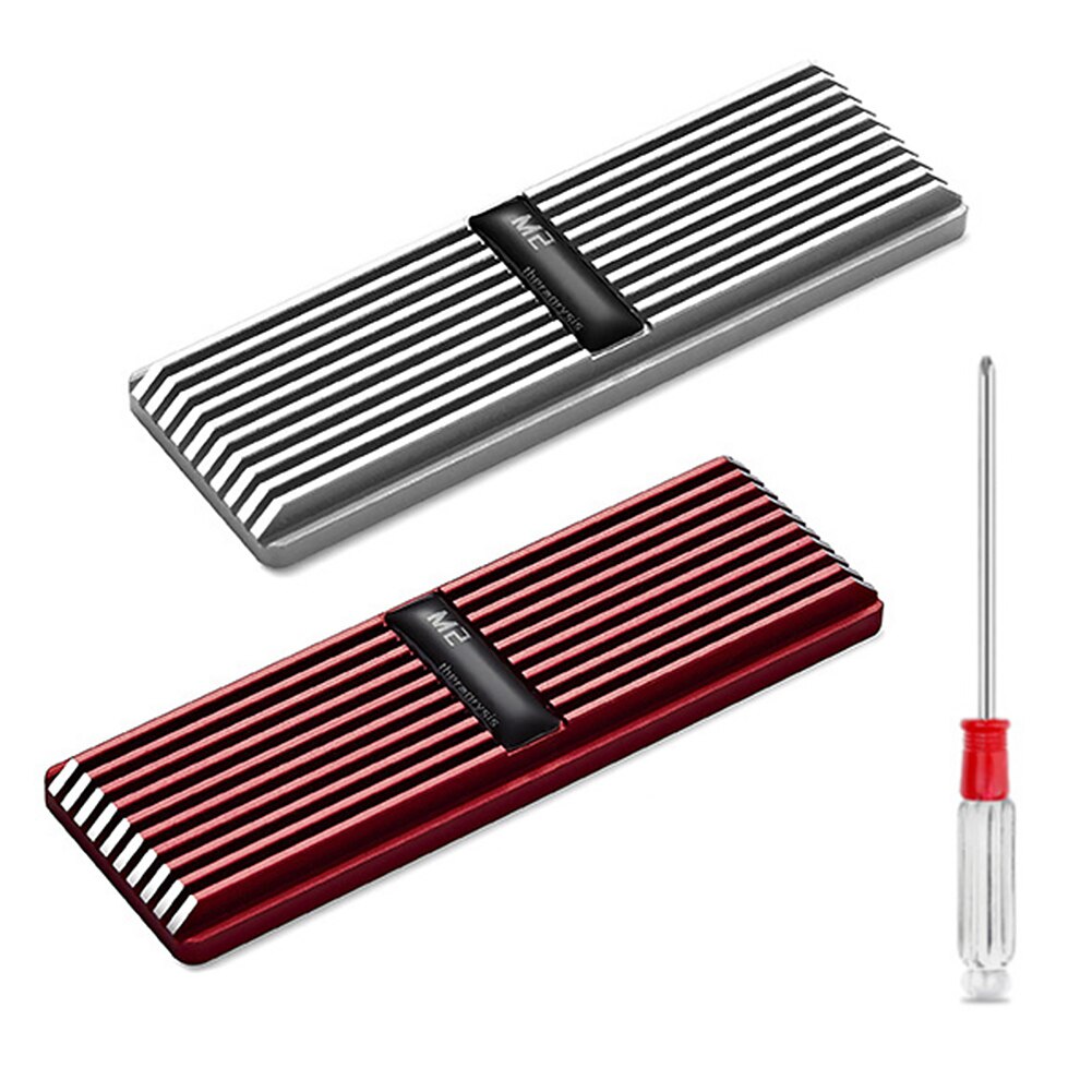Di alluminio Del desktop PC SSD Dissipatore di Calore del dispositivo di Raffreddamento duro Disk pad Termico Professionale Guarnizione Dissipazione di Calore di Raffreddamento Sistema di M.2 Ufficio