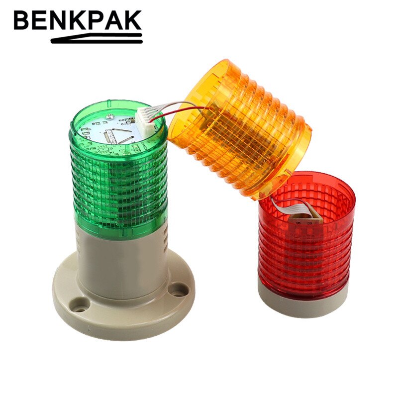 Industrial Multilayer Stack light Signal Tower Lamp Warning Light alarm caution lamp 3 layer Always light