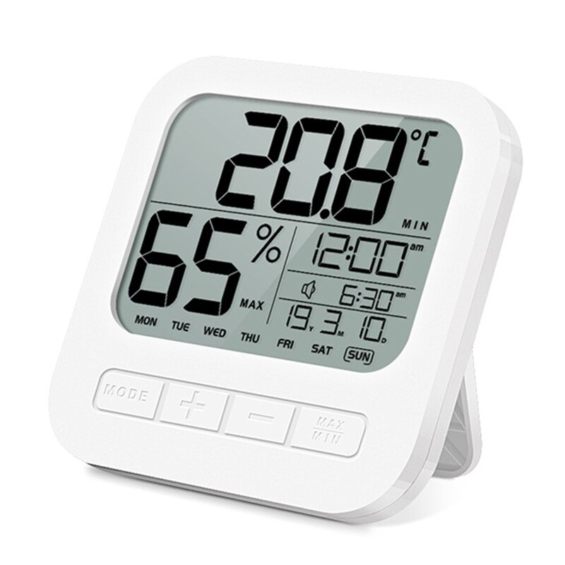 Household LCD Electronic Digital Temperature Humidity Meter Indoor Monitor