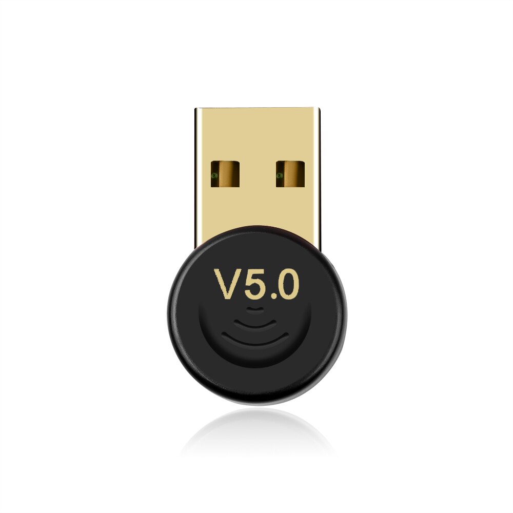 Kebidumei Usb Bluetooth Adapter Usb Dongle Voor Computer Pc Wireless Usb Bluetooth Zender 5.0 Muziek Ontvanger Adapter: Default Title
