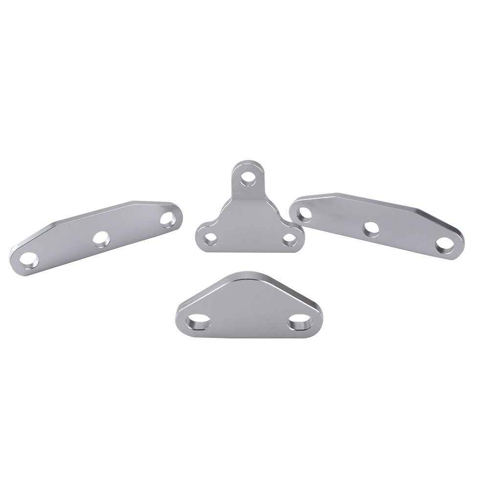 For EGR Smog Delete Exhaust Intake Gaskets Aluminum Alloy Block Off Plate Kit One Set For Toyota 20r 22r 22re 22ret En