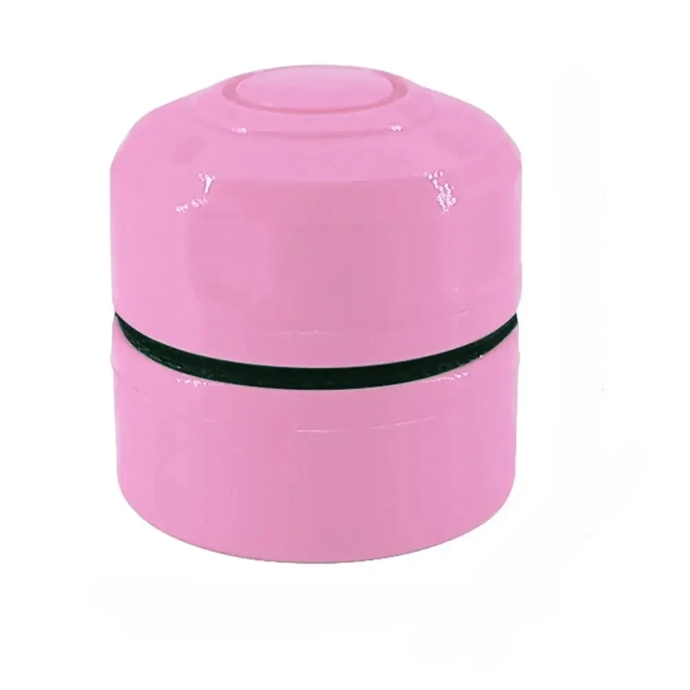 Mini outil d'épurateur pour Aquarium, outil magnétique de nettoyage de verre, brosse magnétique pour Aquarium, grattoir à algues flottant, nettoyeur de verre courbe: Rose