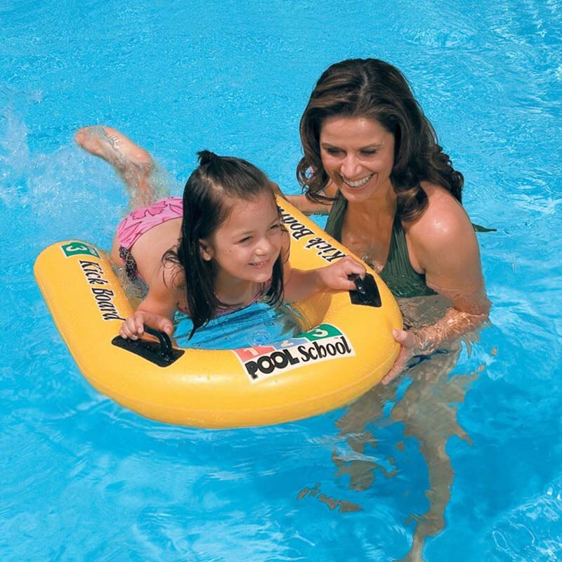 Accessori per piscina Kick Board nuoto apprendimento per bambini Intex gioco gonfiabile piscina galleggiante per bambini