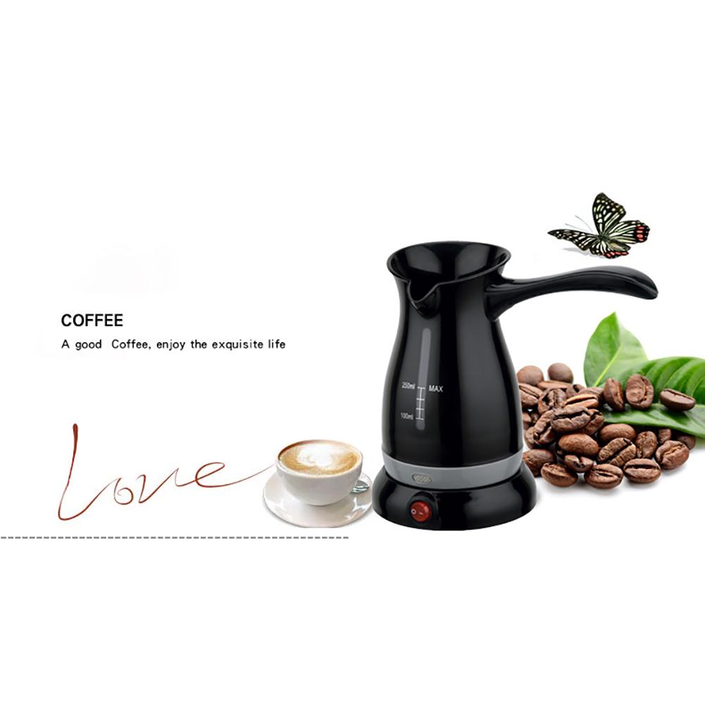 Adoolla 220v 250ml bollitore elettrico portatile per caffè e tè con impugnatura antiscivolo