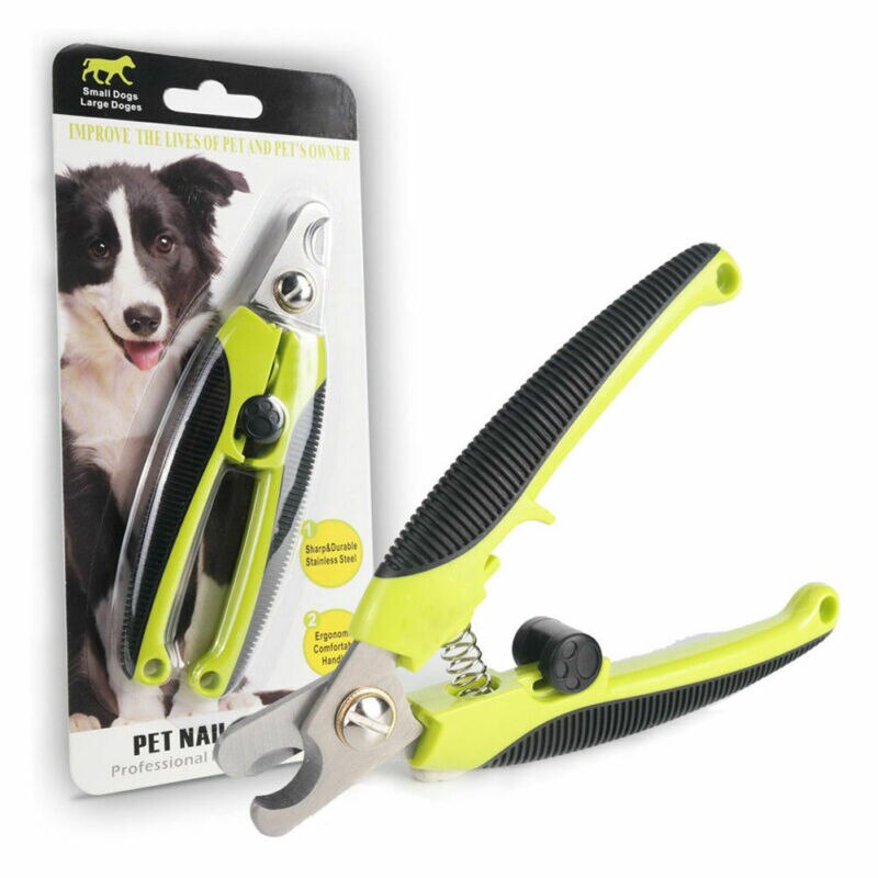 Pet Nail Clippers Cat Dog Nails Trimmer Easy Cutting Claw Cutter Grooming Tool: For Dog