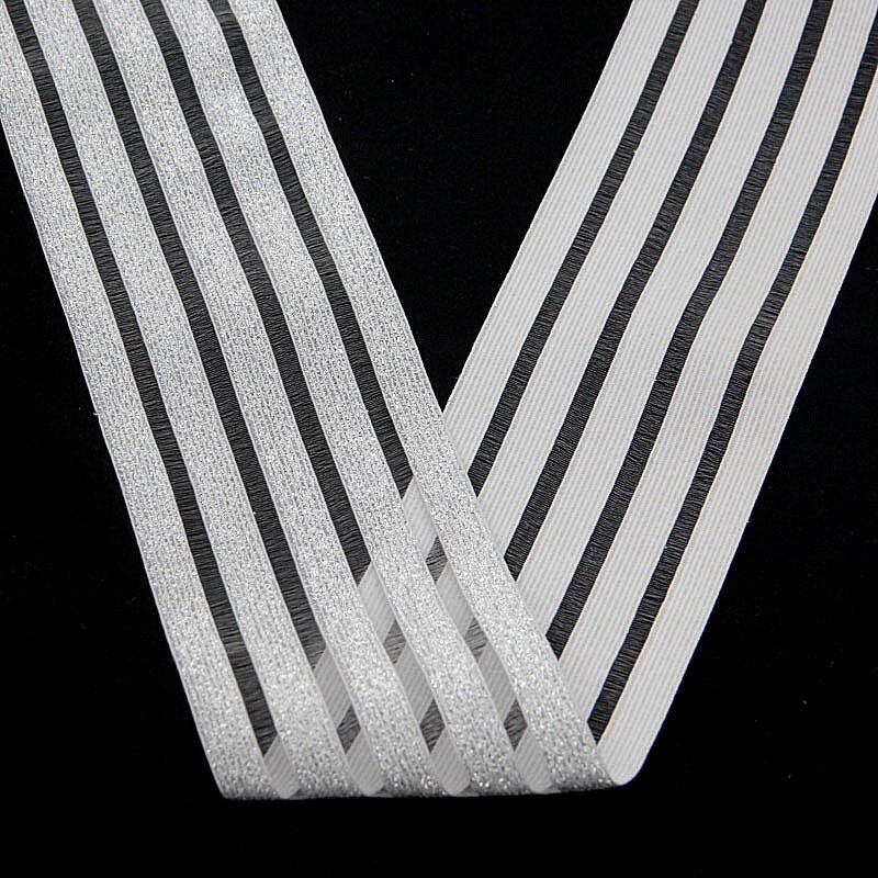 50mm 90mm argent or largeur 5 cm 9 cm bande élastique paillettes maille vêtement fille robe femmes vêtements couture bricolage artisanat fait à la main 1 m