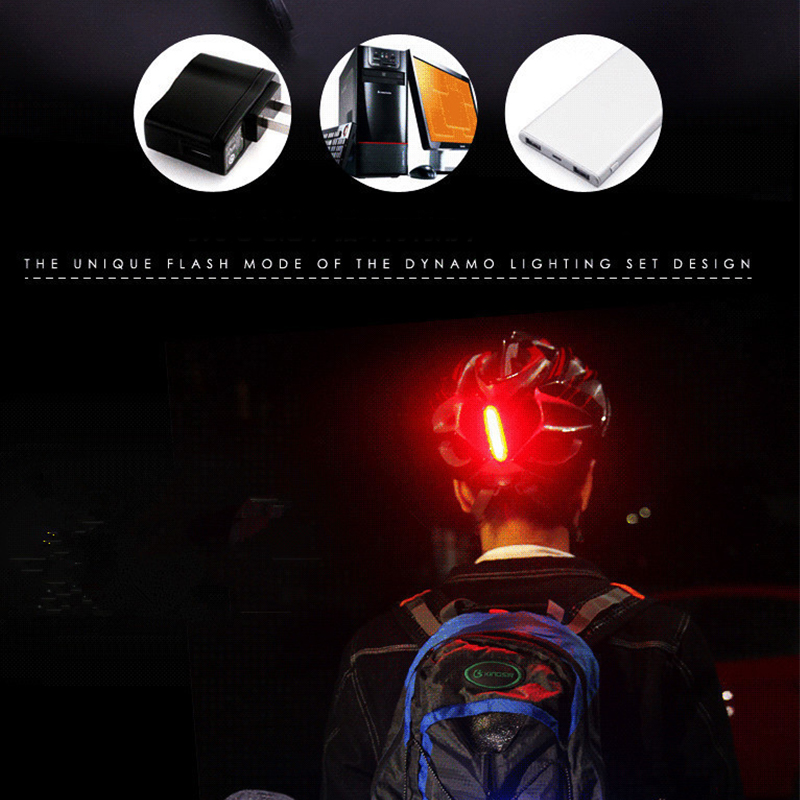 Bicycle Lighting Bike Lights Rechargeable Lamp USB Bike Rear Tail Lights Led Waterproof Lantern Cycling Flashlight for Bicycle