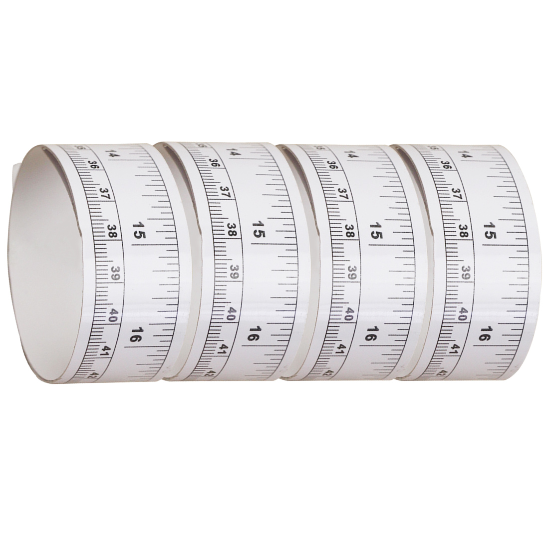 Regla adhesiva para encimera, escala adhesiva de 90cm/45cm x 2,7 cm, regla de vinilo con cinta métrica autoadhesiva para etiqueta de máquina de coser