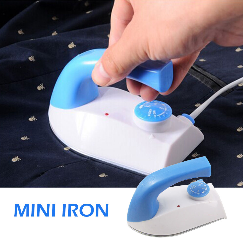 Mini Ironing Machine Temperature Control 220V/110V Garment Clothes Dry Electric Iron Home Travel Portable Ironing Equipment