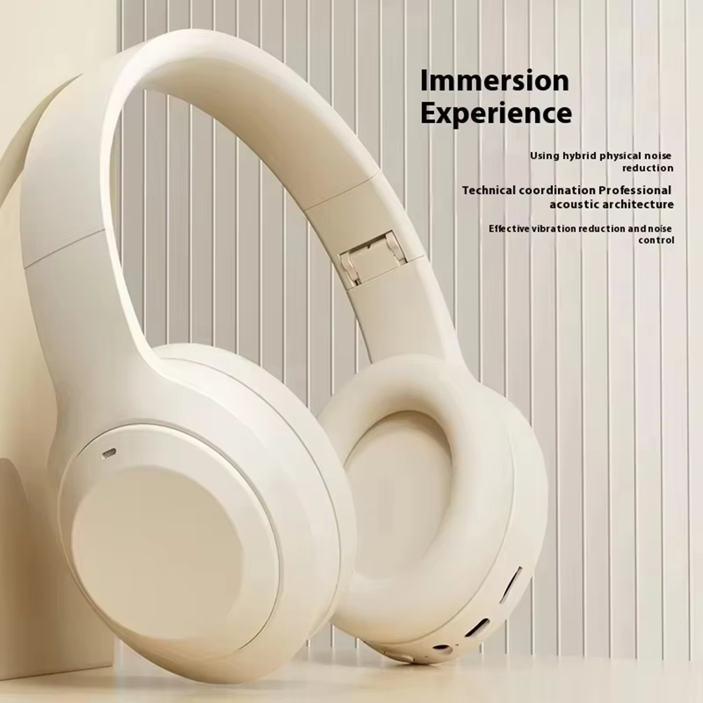 Original Bluetooth Earphones Over-ear Foldable Computer Wireless Headphones Noise Cancellation HIFI Stereo Gaming Headset