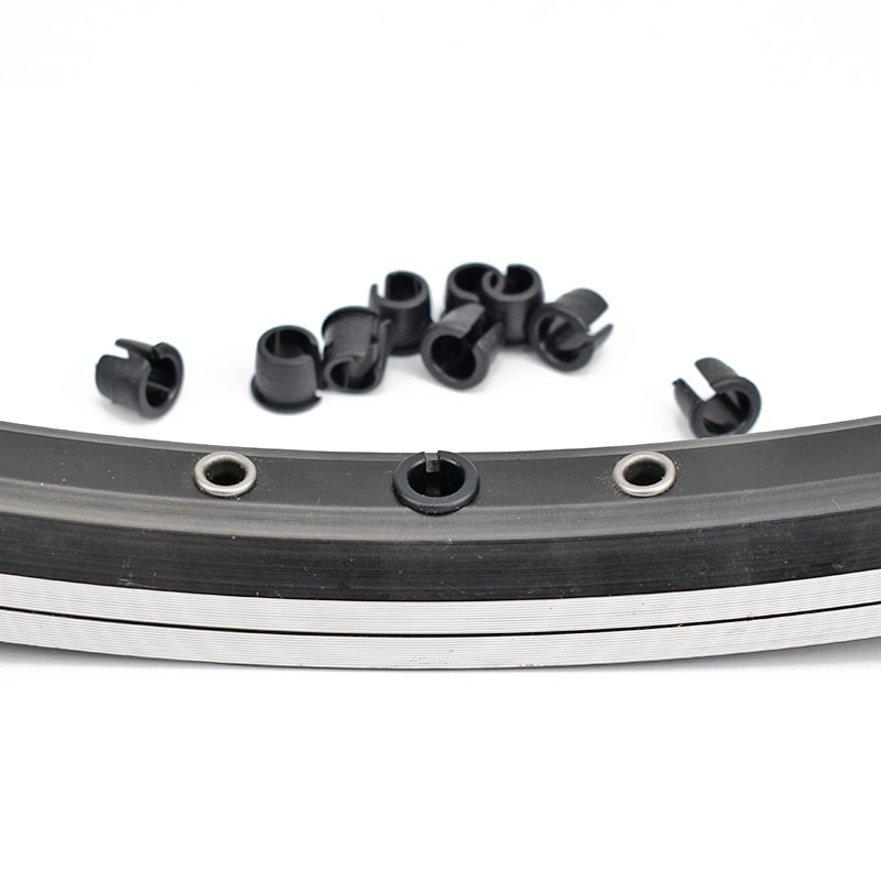 Conversion de Valve de vélo, rondelle en plastique, jantes de Valve Schrader, changement à Presta 100, accessoires de chambre à air, 10 pièces, 50 pièces, AV-FV pièces