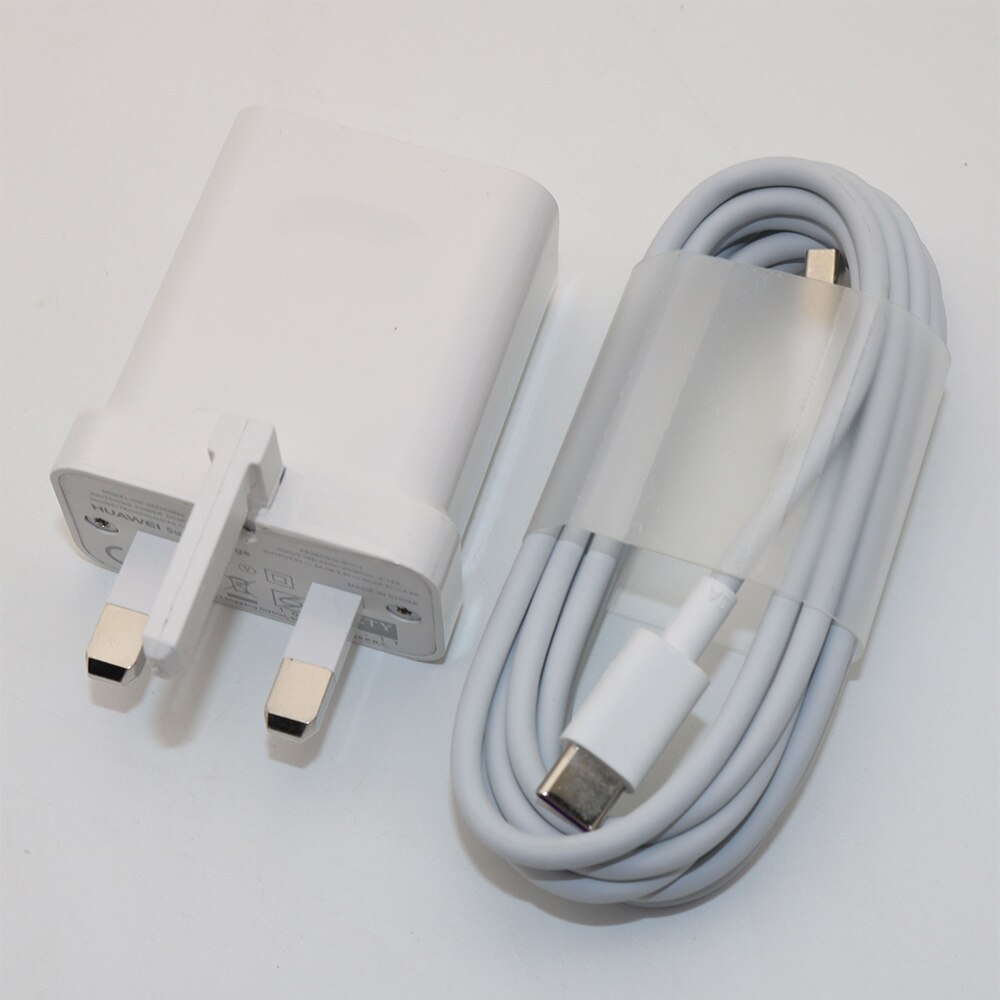 HUAWEI Supercharge UK For Mate9 10Pro P10Plus Fast Charger Quick Travel Wall Adapter 5V/4.5A 4.5V/5A 5V/2A Type-C 3.0 USB Cable