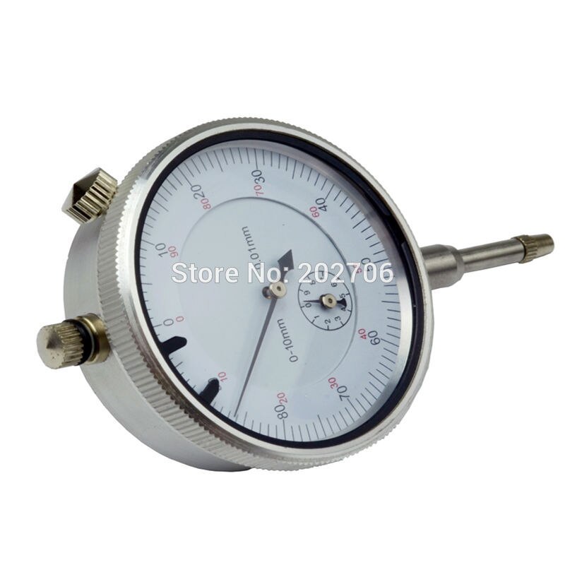 10mm dial indicator dial gauge 0-10mm Meter Precise 0.01mm Resolution Indicator Gauge mesure instrument Tool