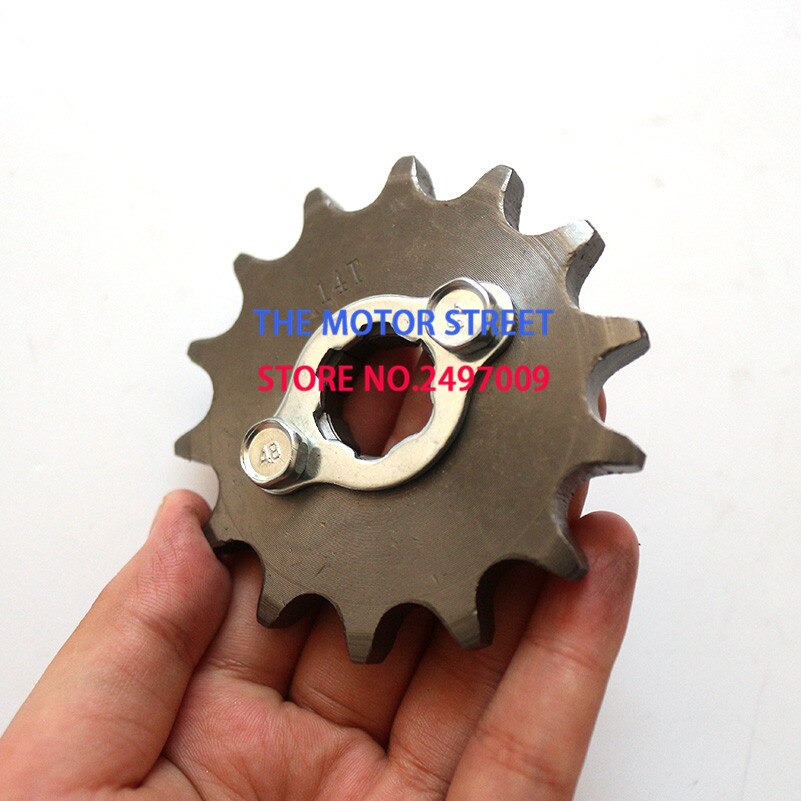 Motorcycle 520 Kleine Tandwiel-14 Tand Voor Kleine Vliegwiel Materiaal Gietijzer Universele Accessoires