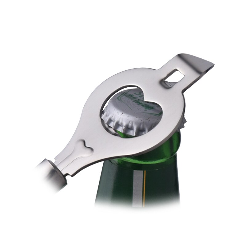 Metal Beer Bottle OpenerTool Stainless Steel Open Tool for Wine Soda Glass Cap Kitchen Bar Restaurant Tool