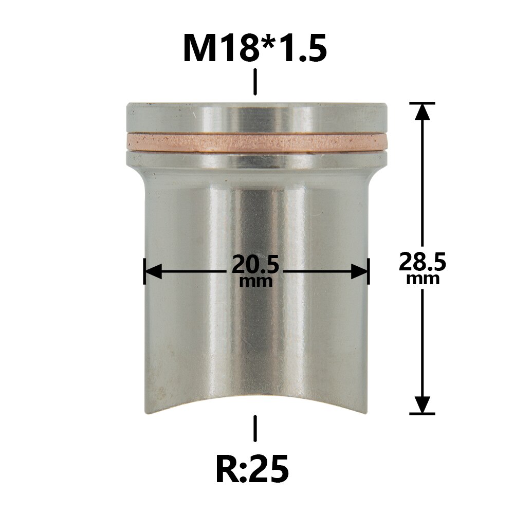 Universal O2 Oxygen Sensor Stepped Mounting Boss And Plugs Stainless Steel Adapter M18 X 1.5Thread Nut Bung