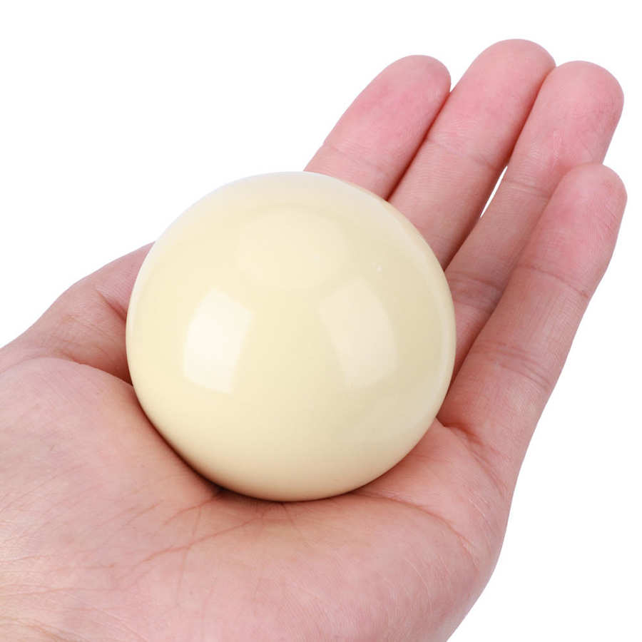 Profissional 2 pces mesa de bilhar branco bolas snooker piscina tabela formação ponto cue bola padrão 5.72cm