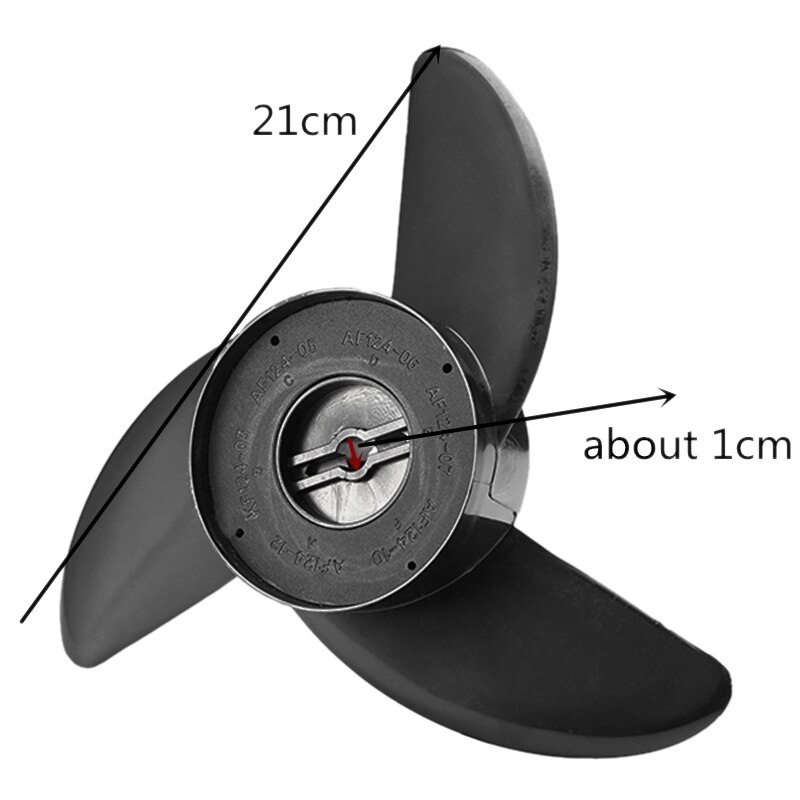 Motor Boat Propeller Electric Propeller Propeller Outboard Motor Electric Motor for Haibo Et34 Et44 Et54