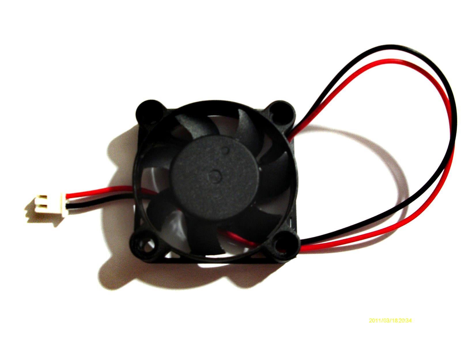1 PCS Brushless DC Cooling Fan 12V 4010s 40mmx40mmx10mm 2 Wires