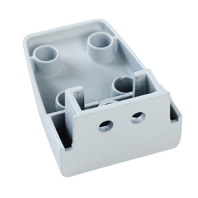 Aluminium Verticale Screen Clip Glas Klemmen Beugel Wit Bureau Desktop Station Baffle Clip Map Glas Houder Klem