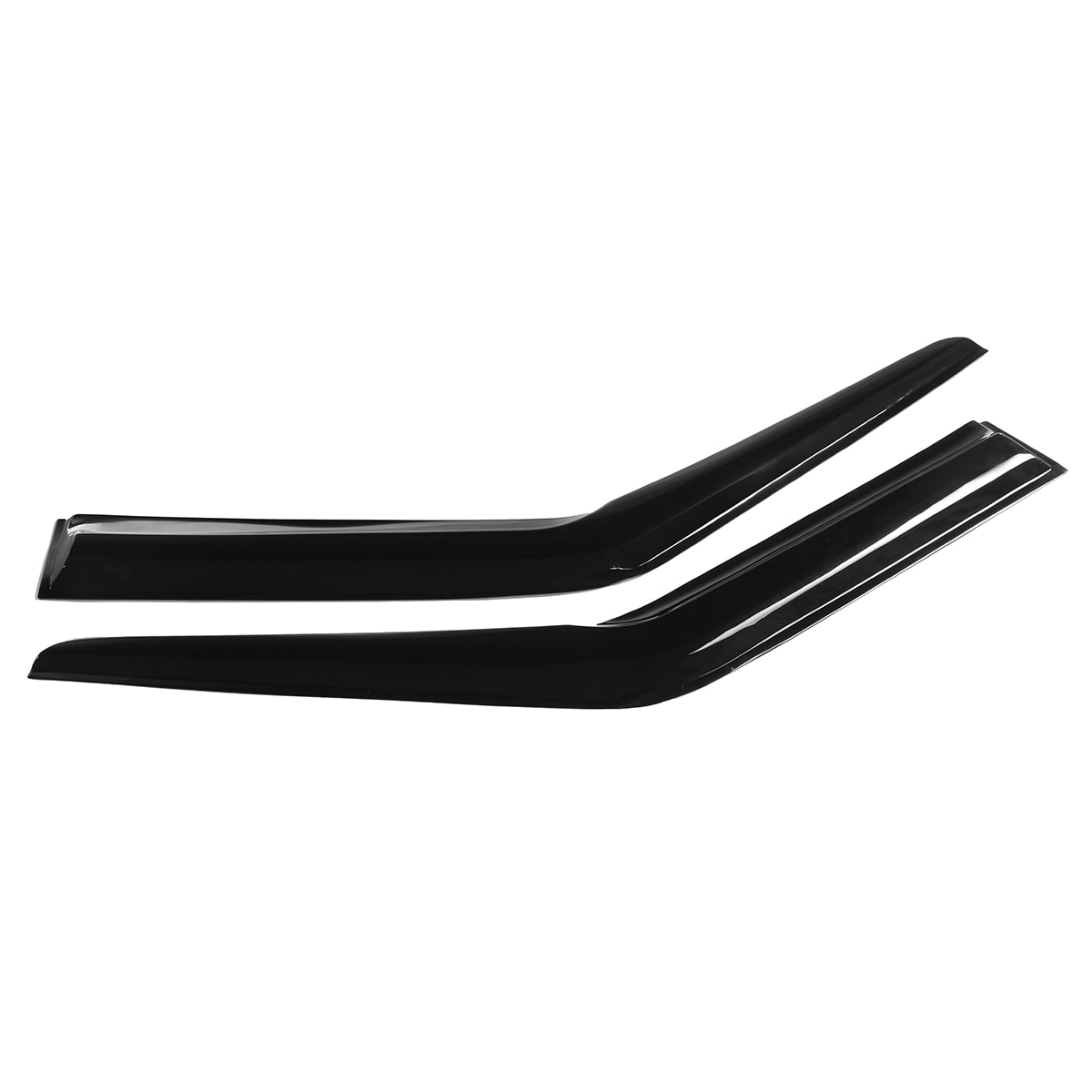 2Pcs Car Side Window Visor Guard Vent Awnings Shelters Rain Guard Cover