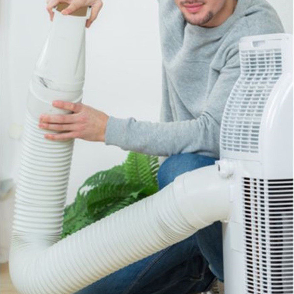 1.5m/2m Flexible Air Conditioner Exhaust Pipe Vent Hose Duct Outlet 130/150mm Easy to Install Durability Air Conditioning Tool