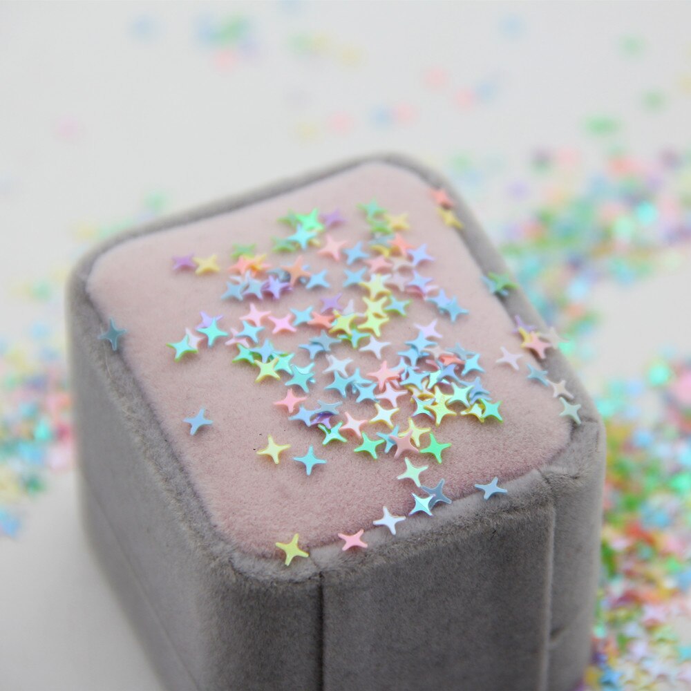 Mini Kleurrijke Ster Pailletten 11000 stuks Glitter PVC Loose Pailetten Manicure DIY Ambachten Bruiloft Nail Art Decoratie Tafel Confetti