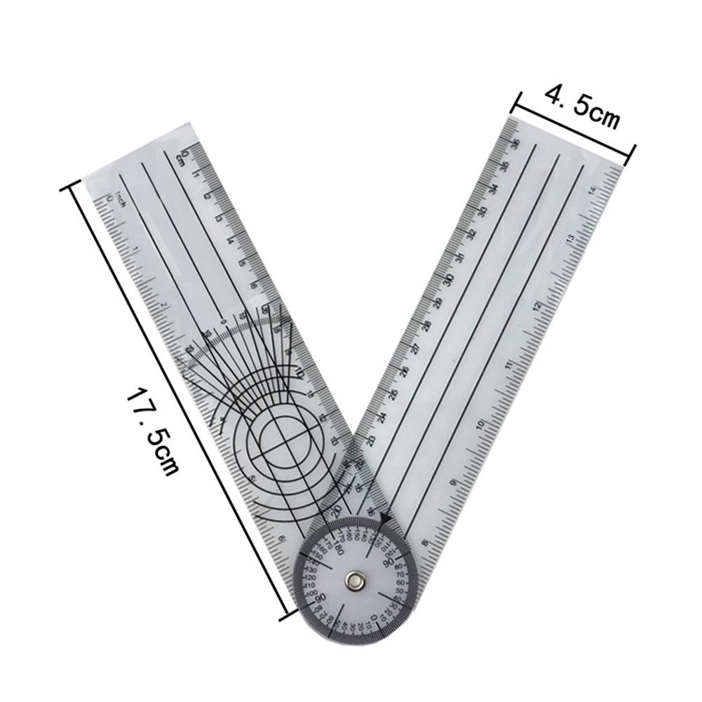 Stainless Steel Ruler 15-50cm Double Side Metal Straight Ruler for Office Home School Precision Measuring Drawing Tool Supplies: green