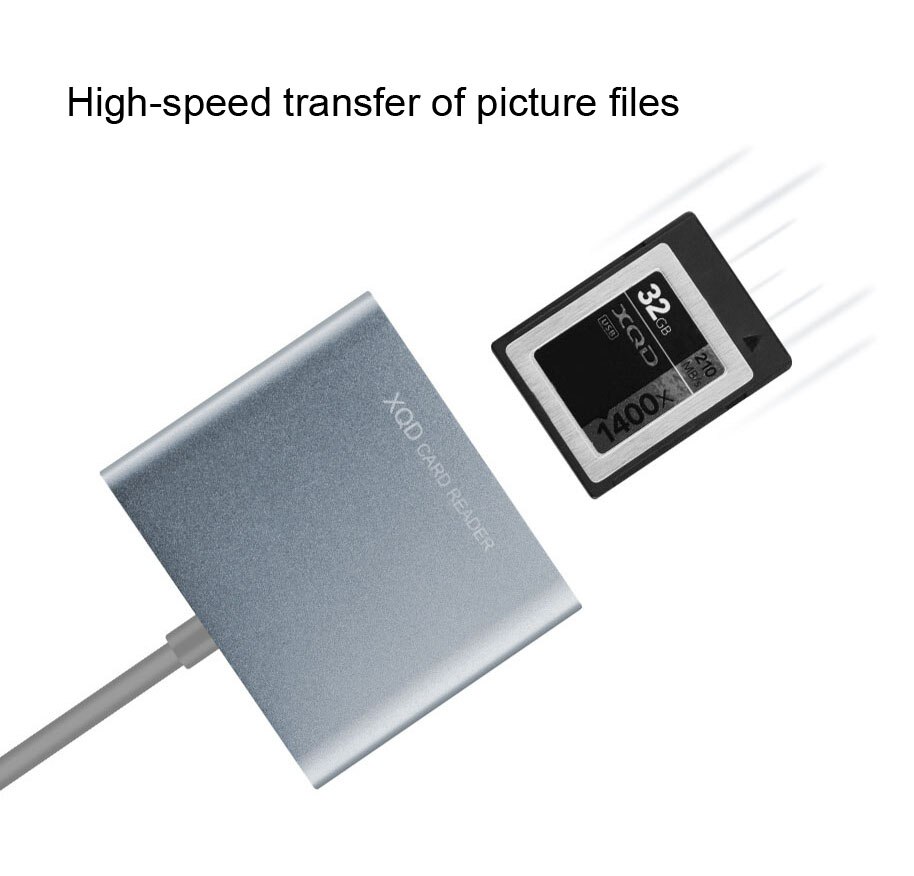 500mb/ s usb 3.0 xqd 2.0 kortinlukija sonylle lexarille xqd muistikortti kameran liitäntäsarja sovitin