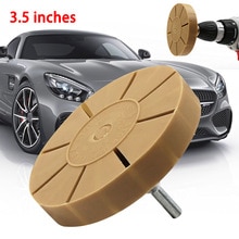 Decal Removal Eraser Wheel Heavy Duty Rubber Eraser Wheel Pinstripe, Adhesive Remover, Vinyl Decal, Graphics Removal Tools Ship