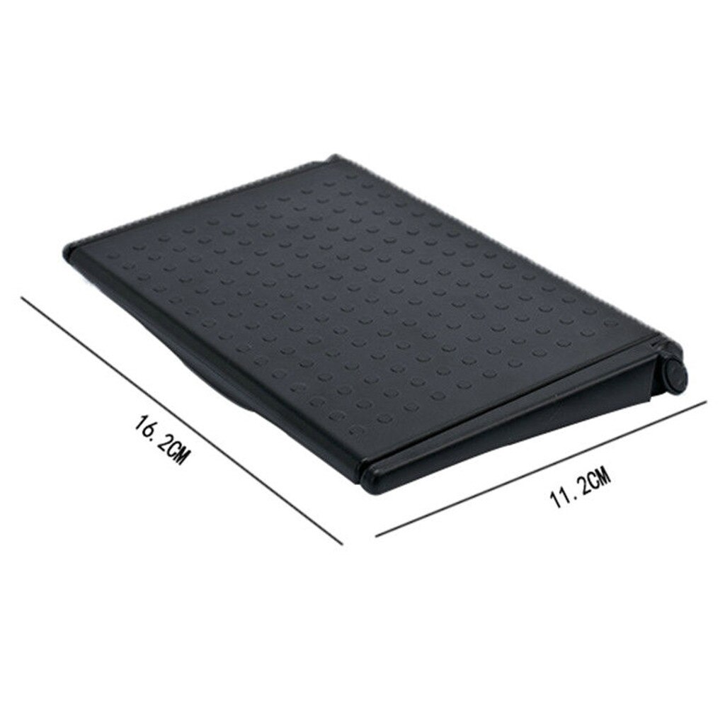 Storage Rack Computer Monitor Riser Desktop Stand ABS TV Rack Display Shelf Storage Desk 16.2x11.2x1.5cm Storage Holder 19OCT31