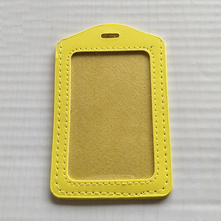 1PC Bank Credit Card Holder Student Bus ID Holders Identity Badge Protective Cover Men Women Office Business Card Holder Wallet: 19