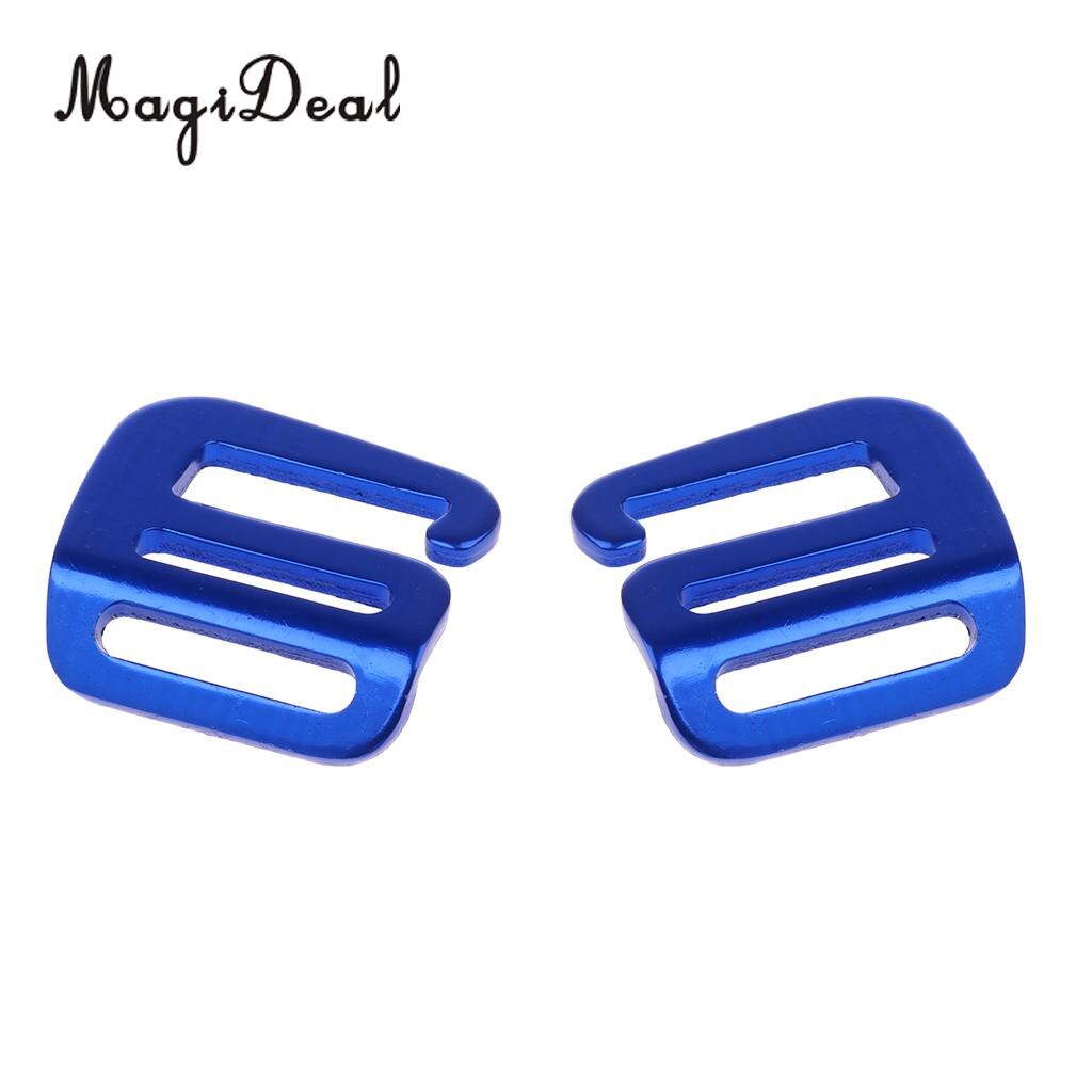 1 pari alumiiniseos g koukku ulkona nauha solki reppu hihna 25mm pikalukitus ylivoimaisen lujuuden ja suorituskyvyn