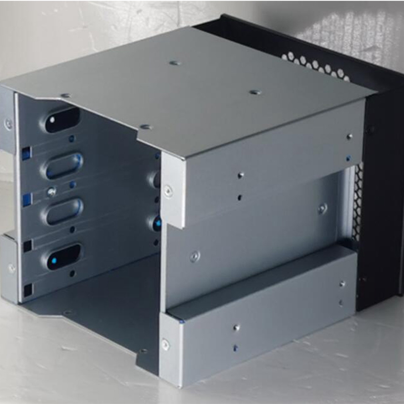 4-Bay Grote Capaciteit Hdd Harde Schijf Kooi Rack 5 Inch 3 X Optische Drive Bays Tot 3.5 Inch sas Sata Harde Schijf Lade Caddy