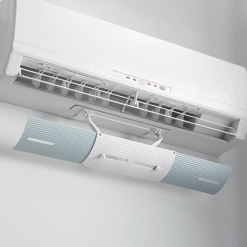 K-STAR ar condicionado defletor condicionador de ar defletor ajustável capa pára-brisa protetor anti-vento em linha reta