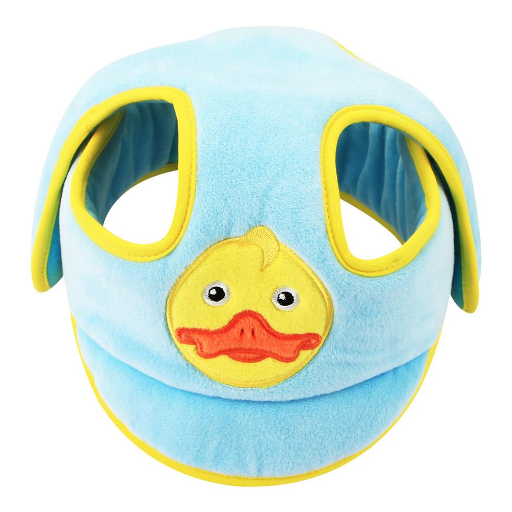 Baby Helmet Cartoon Animals Toddler Helmet Hat Baby Clothing Accessories Safety Protective Bumper Anti-shock Cap Walking Cap: duck