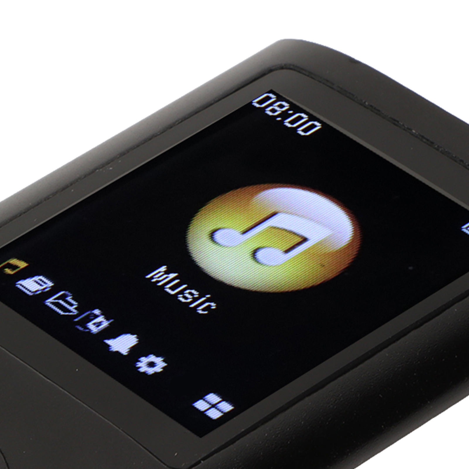 Mini Lettore MP3 con Schermo LCD da 1,8 Pollici, Audio Lossless, Portatile per Corsa, Palestra, Sport, Supporto Scheda TF da 16GB