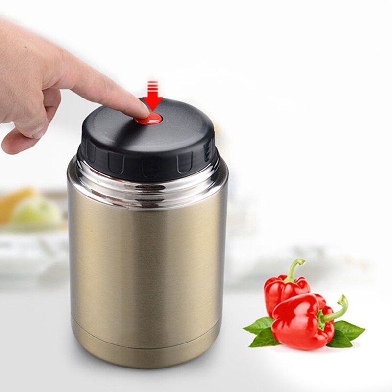 Stainless Steel Insulation Lunch Box for Food with Containers 1000Ml Vacuum Flasks Thermo Mug Thermocup Silver