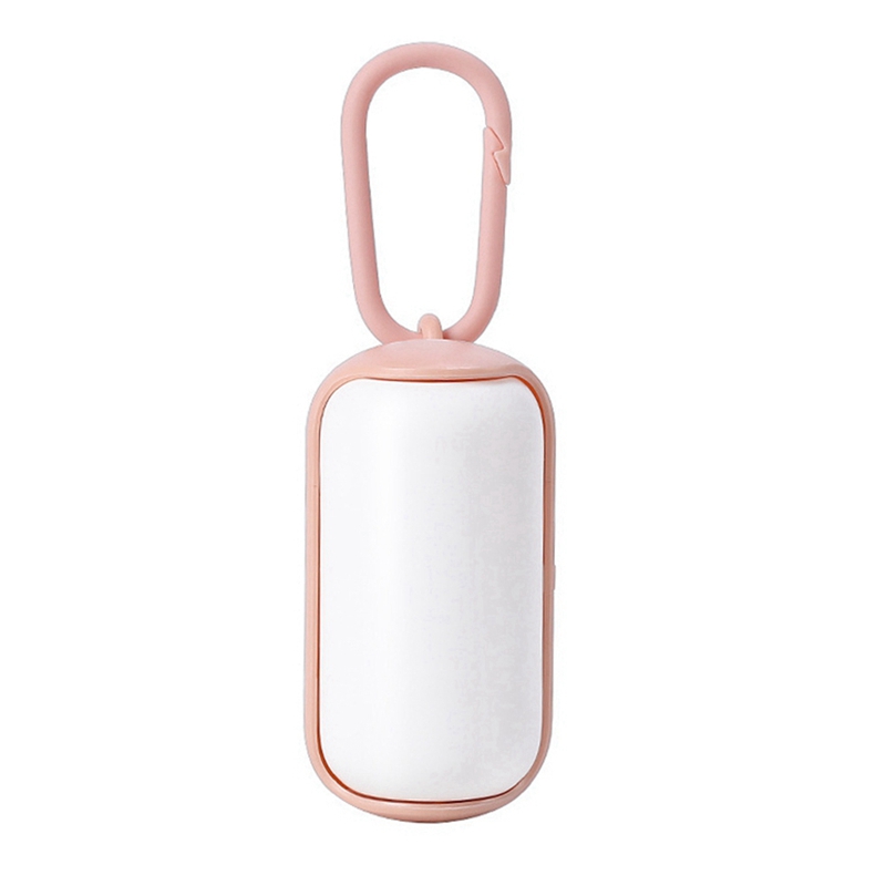 15pcs/Roll Portable Dog Poop Bag Pet Pick Up Waste Toilet Bag Dispenser With Toilet Bag Box Outside Pet Cleaning Products #: White