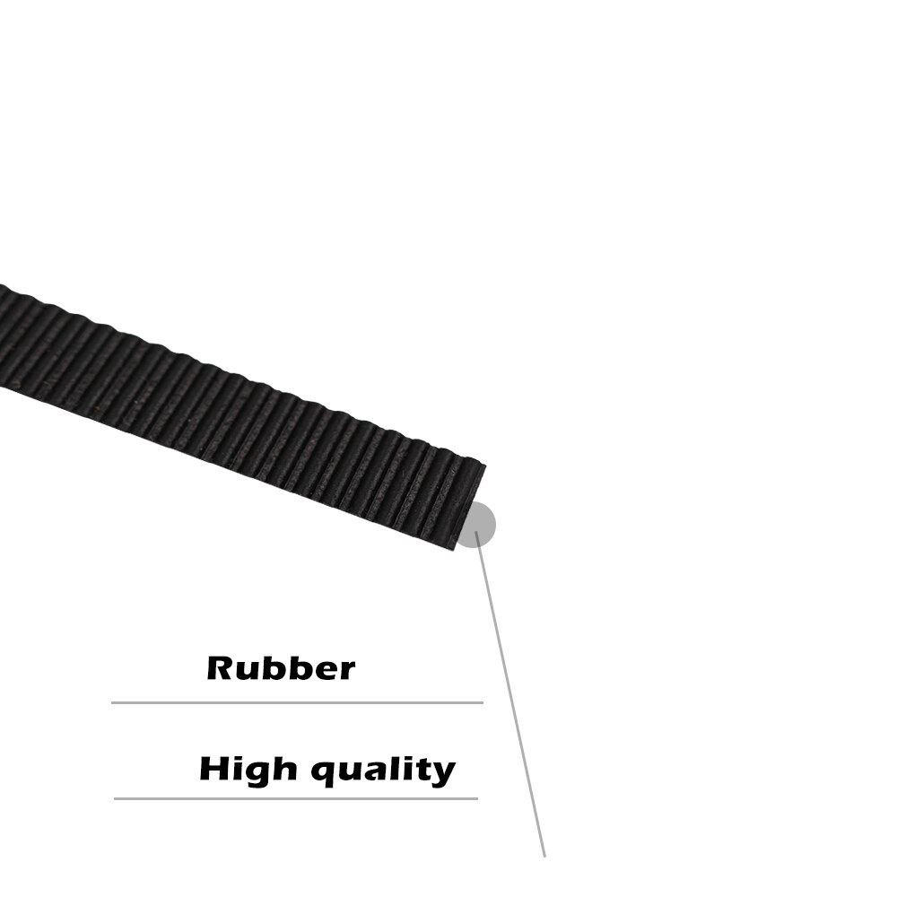 ! Gummi GT2-6mm Offenen Zahnriemen Breite 6mm GT2 Gürtel für 3D Drucker
