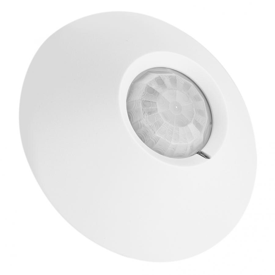 Wired Passive Infrared Detector 12V Wired Indoor Top Mounted 360 Degree Passive Infrared Motion Detection Sensor Alarm