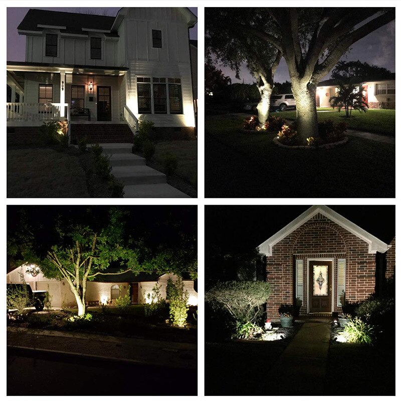 Solar Lampen Spot Tuin Licht Led Zonnepaneel Licht Voor Landscaping Waterdichte Dawn Solar Landschap Verlichting Voor Tuin Outdoor