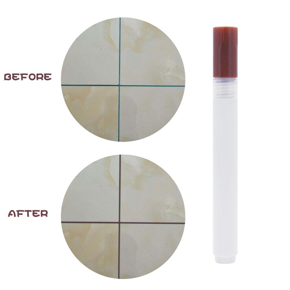 Tile Grout Coating Marker Gaps Tile Floor Tiles Repair Pen Marker Ceramic Floor Repair HKS99